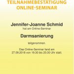 “Darmsanierung” 1